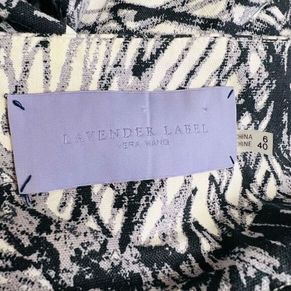 Lavender Label Womens Multicolor Abstract Allover Print A-Line Skirt Size 6 - Picture 4 of 6